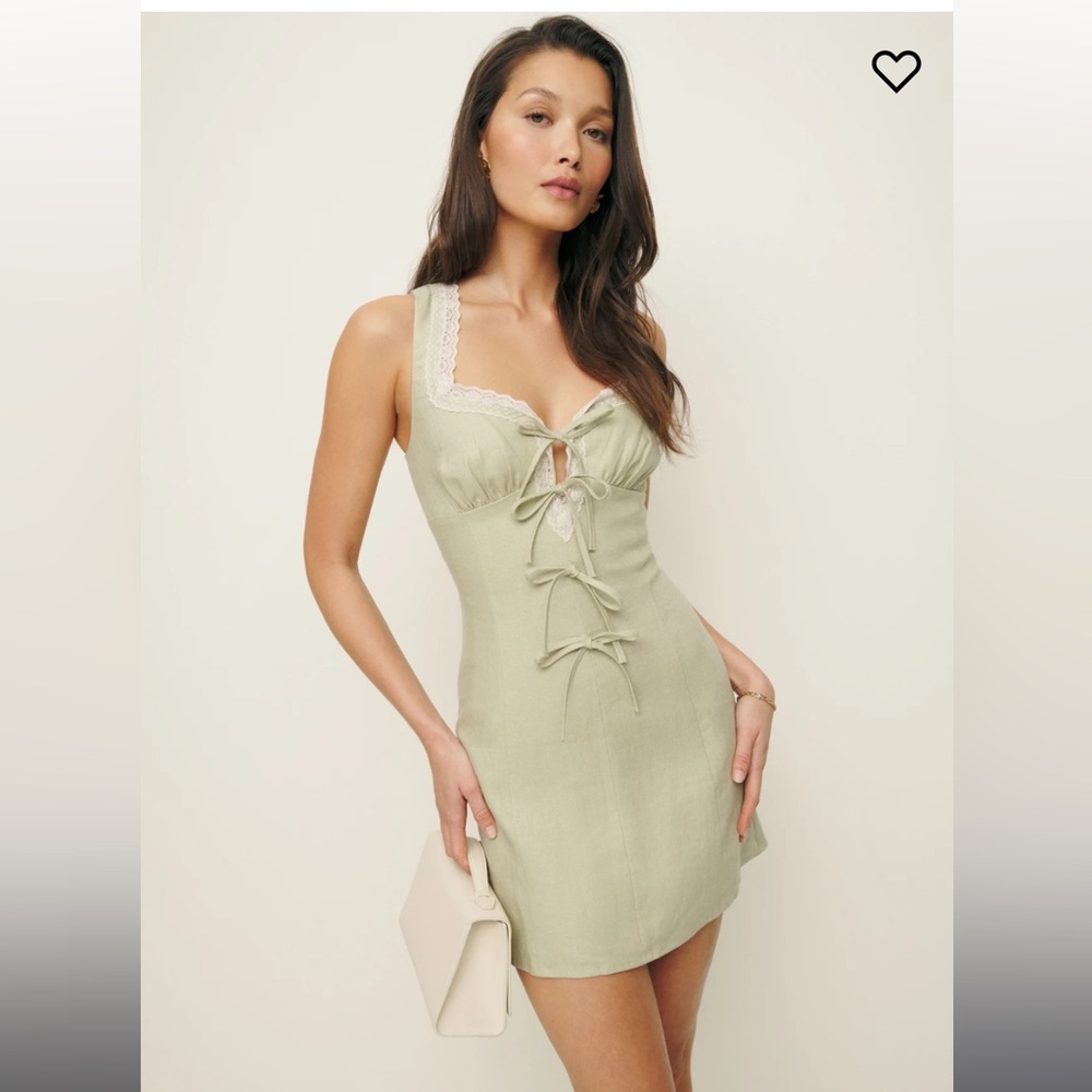 Reformation Reia Linen Dress